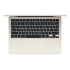 Apple MacBook Air 13" (M5, 10C CPU, 10C GPU, 2026) 24/1Tb SSD Starlight, «сияющая звезда»