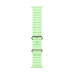 Apple Watch Ultra 3 (2025), 49 мм корпус из титана цвета «Natural», ремешок Ocean Band цвета «Neon Green»