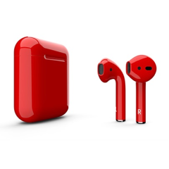 Наушники Apple AirPods 2 Color Red, красный