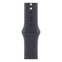 Apple Watch SE (2024), 44 мм корпус из алюминия цвета «Midnight», ремешок Sport Band размера S/M цвета «Midnight»