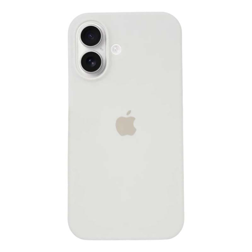 Чехол Silicone Case для Apple iPhone 16 White, белый купить в Донецке ДНР