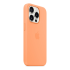 Чехол Silicone Case для Apple iPhone 15 Pro с MagSafe  Orange Sorbet, оранжевый купить в Донецке ДНР